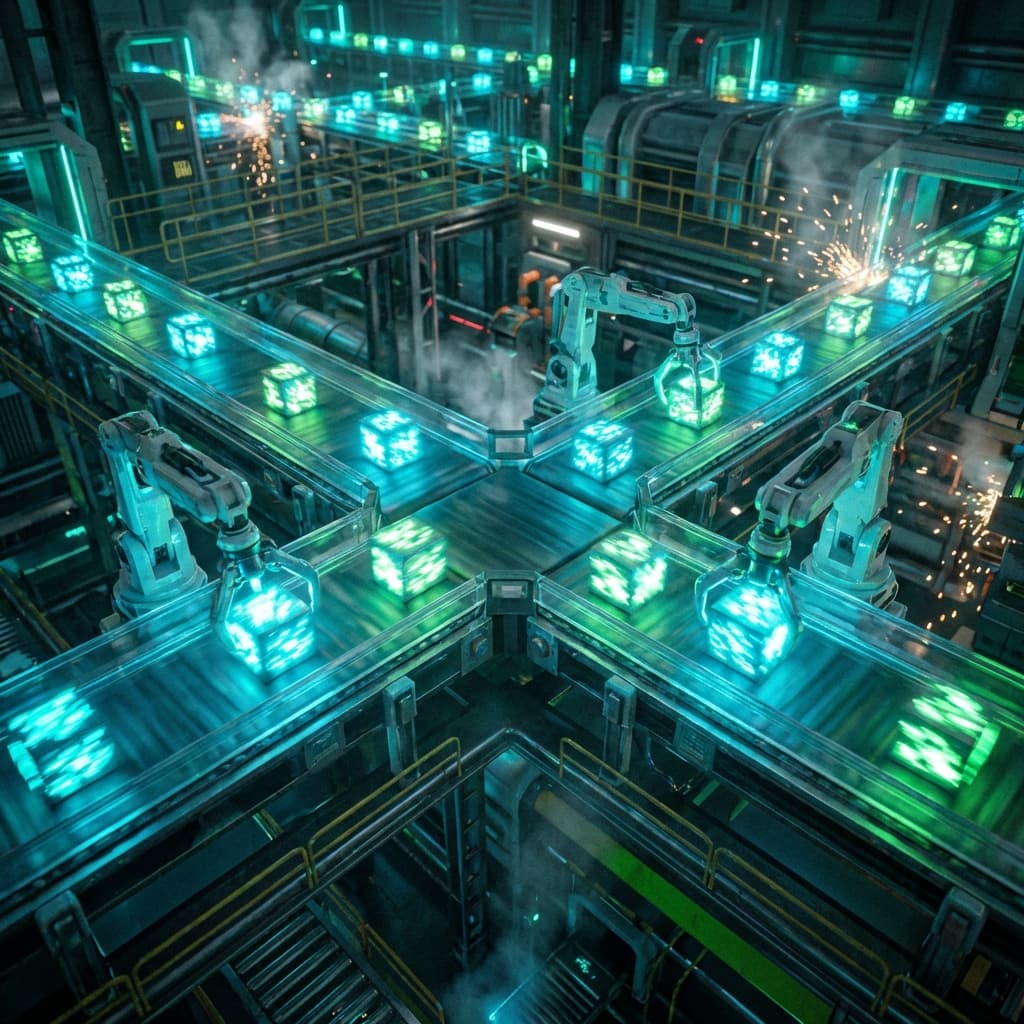 Optimizing Supply Chains and Detecting Production Bottlenecks Supply chain optimization graph showing bottleneck detection in Arknights Endfield production